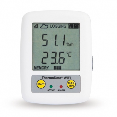 ThermaData WiFi HTD Humidity Logger | Puja Engineering